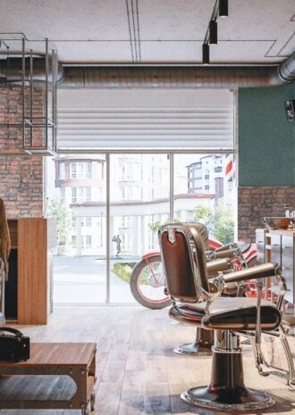 BARBERSHOP "THE BASE" Interor Design