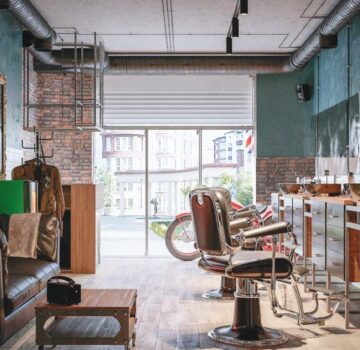 BARBERSHOP "THE BASE" Interor Design